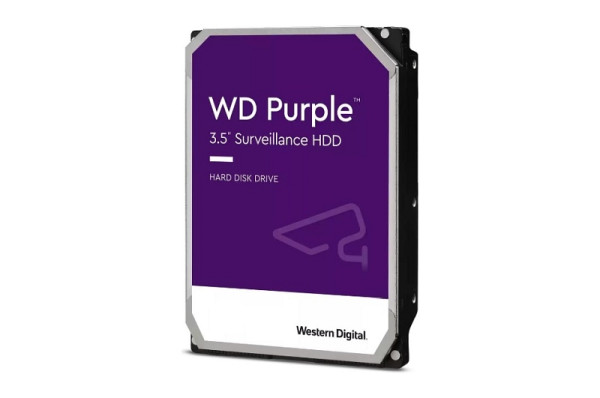 Western Digital Festplatte, 3,5", SATA 6Gb/s, 8TB, 128MB Cache, 24x7, für Videoüberwachung optimiert, WD85PURZ
