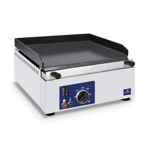 Mastro Elektro-Grillplatte mit 1 Grillzone, Tischmodell, glatte Platte, AJA0036