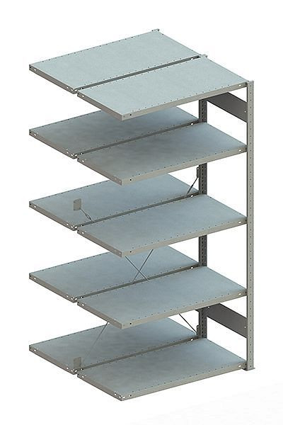Meta CLIP 100 DAR 2000x1000x500 mm, RAL 7035, Bodenanzahl: 2 x 5, 20070675