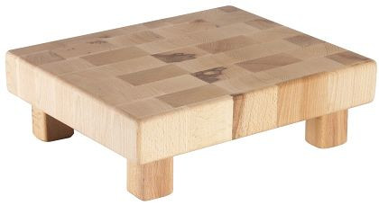 Contacto Holzblock GN 1/2 aus 5 cm Buchenstirnholz, 1502/325