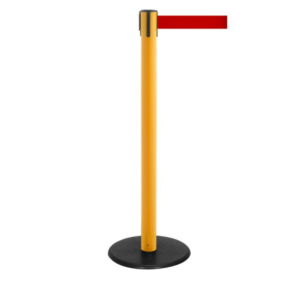 Stein HGS Personenleitsystem -P-Line Famous-, gelb, rot, mit Gurtendstück (Standard), Gurtlänge: 2,3 m, 12801-0102