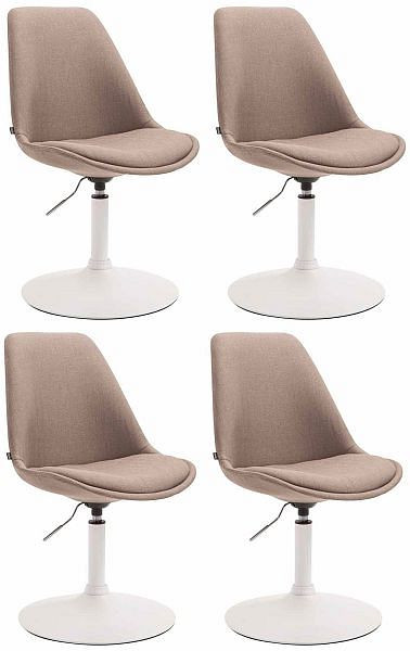 CLP Stuhl Maverick W Stoff, taupe, VE: 4 Stück, 319900