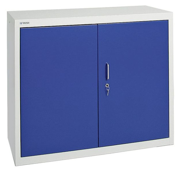 stumpf Umweltschrank B-2, RAL 7035/5010, 2 Auffangwannen durchgehend, 7597474