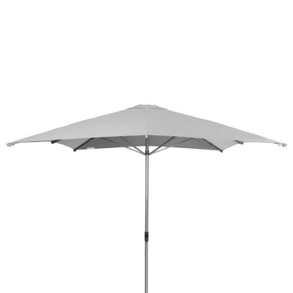 doppler ALU-EXPERT 3x3/8 - Rohr 50mm - Waterproof 827 HELLGRAU, Sonnenschirm, m. Windventil, o. Volant, 62791TEMWOV827