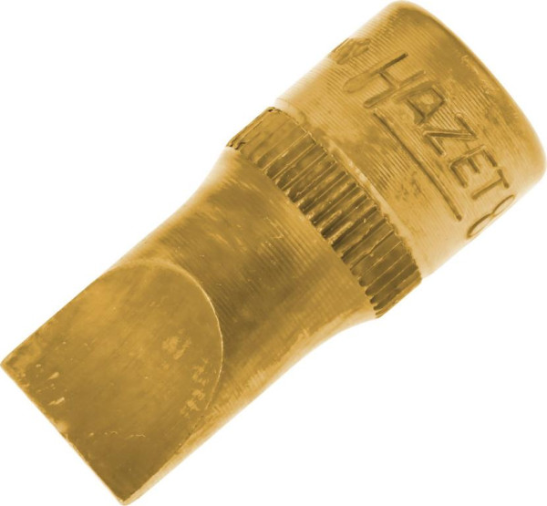 Hazet Schraubendreher-Steckschlüsseleinsatz, Vierkant hohl 6,3 mm (1/4 Zoll), Schlitz Profil, 1.6 x 10 mm, 8503-1.6X10