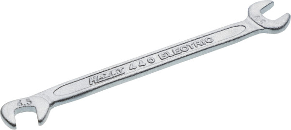 Hazet Doppel-Maulschlüssel, Außen-Sechskant Profil, 4.5 mm, 440-4.5