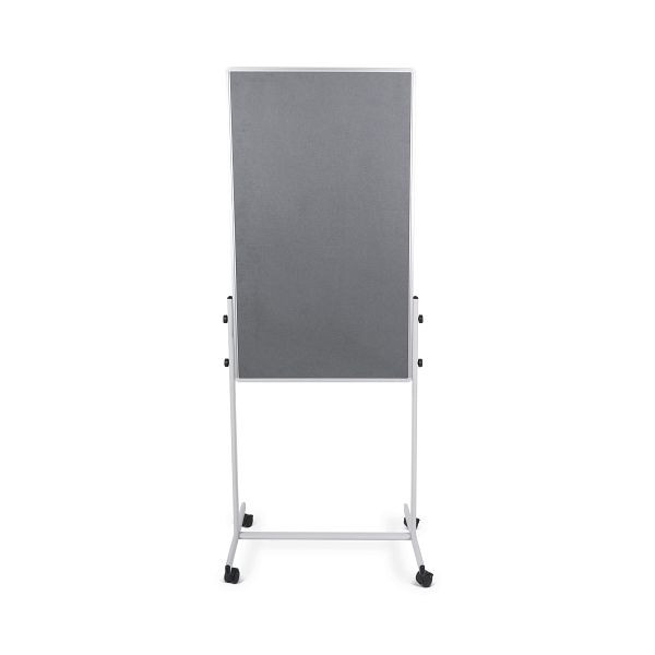 Bi-Office Mobile Duo Flipchart Magnetisch/Filz 120x120cm, EA3826075