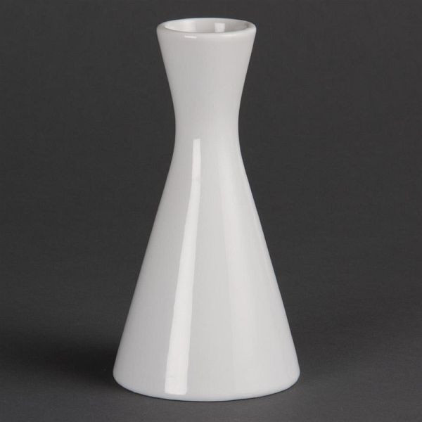 Olympia Whiteware Blumenvasen 14 cm, VE: 6 Stück, CB701