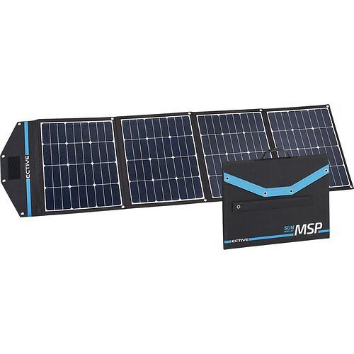 ECTIVE MSP 180 SunWallet faltbares Solarmodul 180W Solartasche, TN5601