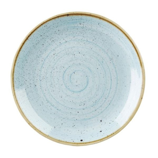 Churchill Stonecast Coupe Teller, rund, Enteneiblau, 260 mm (12 Stück), DK500