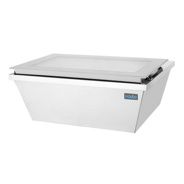 Polar G-Serie Tisch-Eiscreme-Gefrierschrank 4x Napoli-Pfannen, GK068