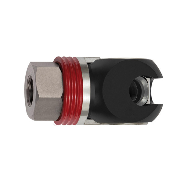 Riegler Schwenk-Sicherheitskupplung NW 11, ISO 6150 C, Stahl, G 3/8 IG, 141708