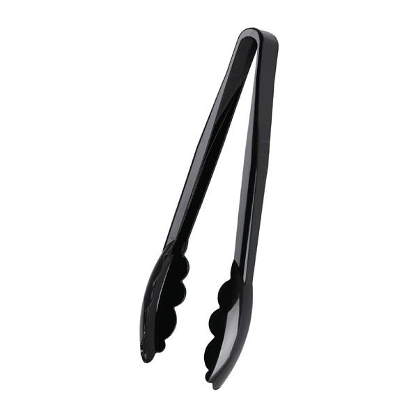 Vogue Kristallon Servierzange schwarz 23cm, Polycarbonat, P924