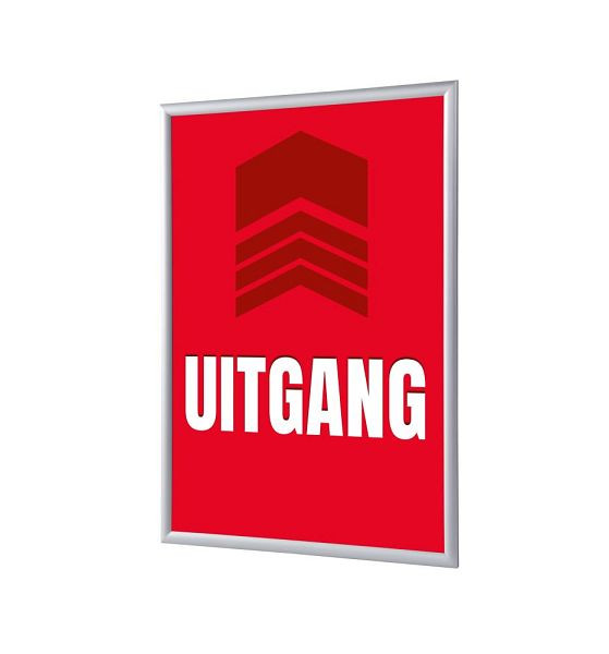 Showdown Displays Klapprahmen A4 Komplettset Ausgang Rot Niederländisch, KRA4G25LPPI482