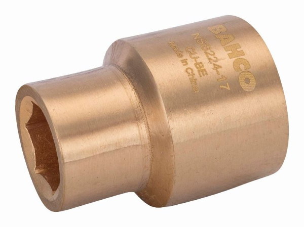 Bahco Steckschlüssel-Einsatz 3/4", funkenfrei, Berylliumkupfer, 19 mm, NSB224-19