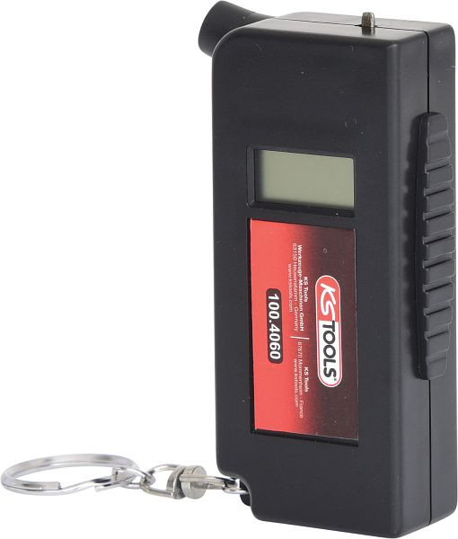 KS Tools Digital Reifendruck- und Reifenprofil-Tiefenmesser, 100.4060
