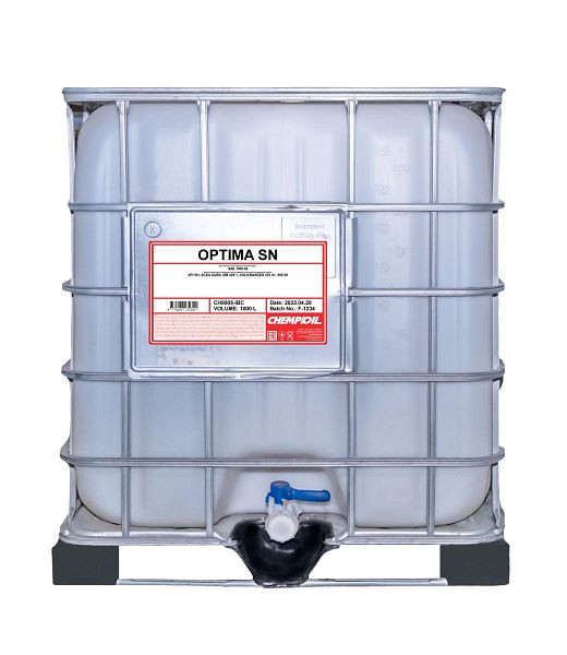 CHEMPIOIL Motoröl 9505 Optima SN 10W-30, VE: 1000 l, CH9505-IBC