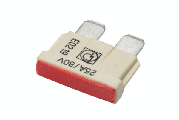 HELLA Sicherung, Standard-Flachstecksicherung, 25A, Spannung bis: 80V, weiß, 8JS 711 683-262