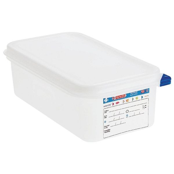 Araven GN1/3 Lebensmittelbehälter 4L, 20 cm, 4er Pack, T986