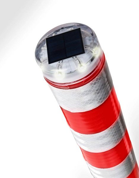 Ri-Traffic FlexLED Absperrpfosten Rot, 80 cm, FL-80-RO
