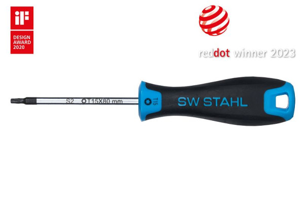 SW-Stahl Schraubendreher, T-Profil, T15 x 80 mm, 32715SB