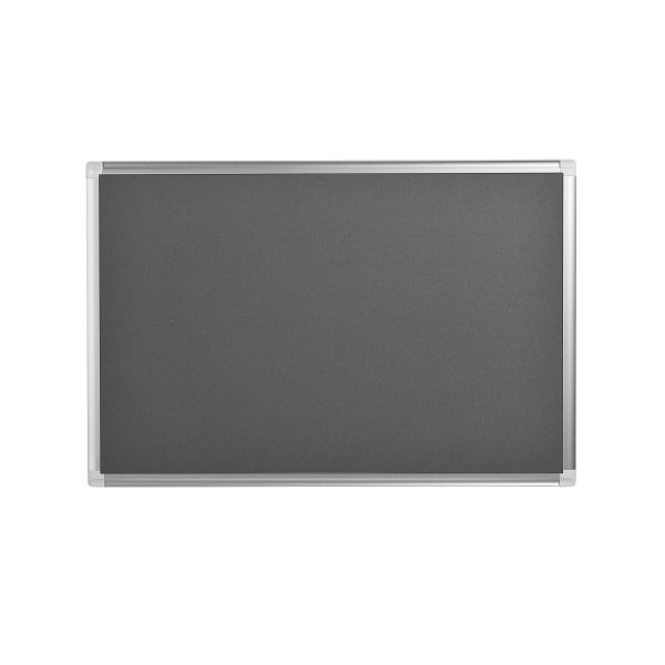 Bi-Office New Generation Filztafel Grau mit Aluminiumrahmen 180x120cm, FA2742830