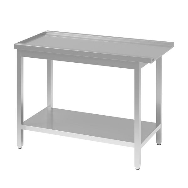 Vaiotec TOPLINE Ablauftisch 600, Anbauseite links oder rechts L: 1400 mm, 11532