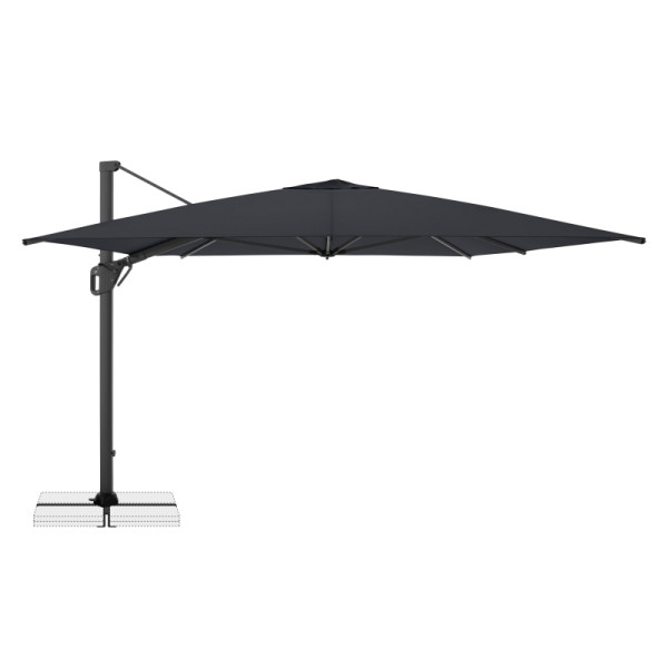 doppler LIFE Pendelschirm 300x400 Side ca. 300x400/8tlg. Design 840 anthrazit, K-FSC, 402288840