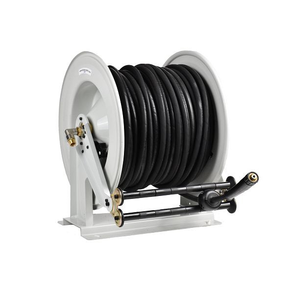 Ebinger Schlauchaufroller OSM 710, Max. 200bar/130°C, 55m - 8mm ID Hochdruckschlauch 2SN, 1.710.302