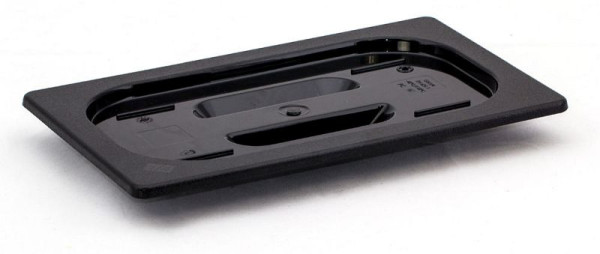 Hendi GN-Deckel, 176 mm, GN 1/6, schwarz, professionell, 862957