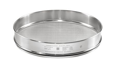 FORM+TEST Edelstahlrandsieb Ø300 mm, MW 0,125 mm, N3018