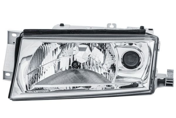 HELLA DE/Halogen-Hauptscheinwerfer, für u.a. Skoda Octavia I (1U2), ECE, für Rechtsverkehr, links, 1EL 010 202-011