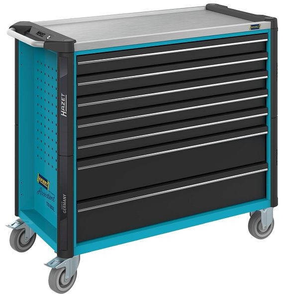 Hazet Werkstattwagen Assistent, Schubfächer, flach: 5x 77x870x398 mm, Schubfächer, hoch: 2x 162x870x398 mm, 179NXXL-7