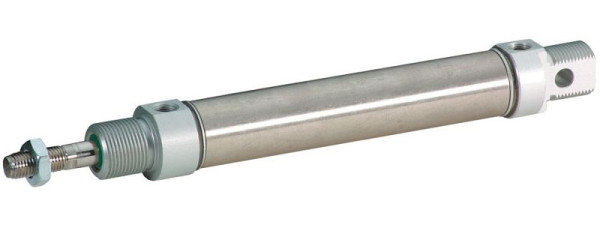 timmer ZCY-RVA6016/400-VA, Rundzylinder Standard Edelstahlausführung, Kolben-Ø: 16 mm, Hub: 400 mm Arbeitsdruck: 1 bis 10 bar, DIN ISO 6432, 30580011