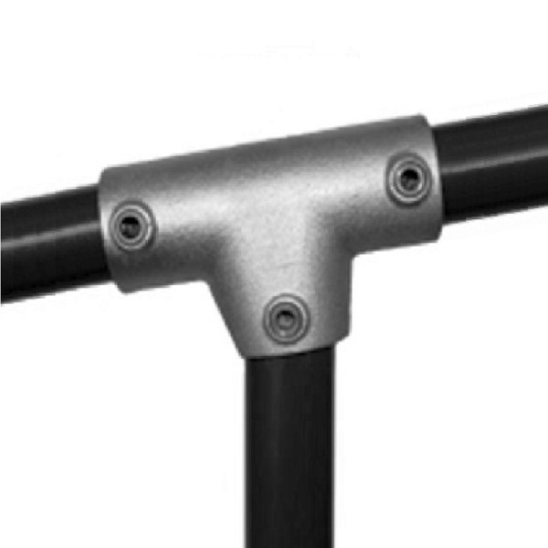 Stein HGS T - Stück lang (+ -) 11°, aus Temperguss, Rohr Ø 48 mm, VE: 10 Stück, 62535.0003