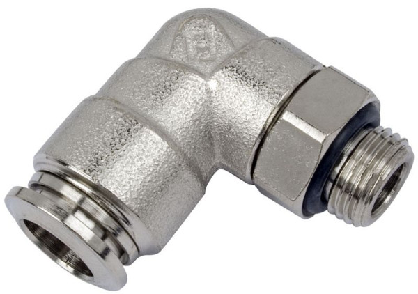 timmer BK-WEd-10-3/8-MSv, Winkeleinschraubverschraubung-,drucklos einstellbar, Schlauch-Ø: 10 mm, Gewinde: 3/8", VE: 10 Stück, 03060213