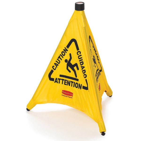 Stein HGS Pop-Up Pylon -Caution- Rubbermaid, 508 mm, 12146