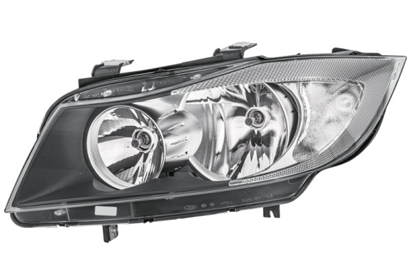 HELLA Halogen-Hauptscheinwerfer - für u.a. BMW 3 (E90) - ECE - für Rechtsverkehr - links, 1E3 354 697-011