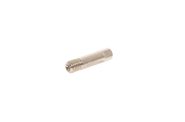 ELMAG Drahtdüse MB 14 / MB 15 0,6 mm, Länge: 25mm, Außendurchmesser: 6mm, M6, vernickelt, 54549