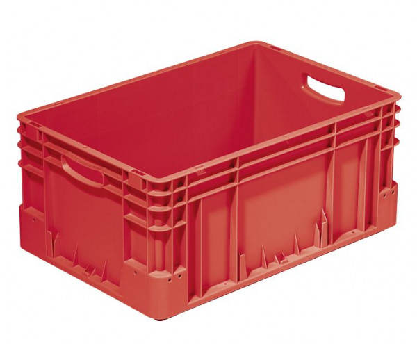 Kappes Euro-Transportbehälter rot, 600 x 400 x 270 mm, 6476.00.4551