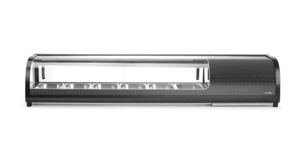 Arktic Sushi-Display schwarz, 62 l 230V 190W, 274088