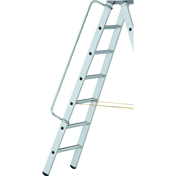 ZARGES Leichtmetall-Handlauf 1.990 mm lang, 41990, 4003866419906