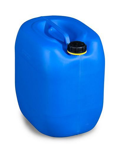 DENIOS Kunststoffkanister aus Polyethylen (PE), 30 Liter, blau, 266997