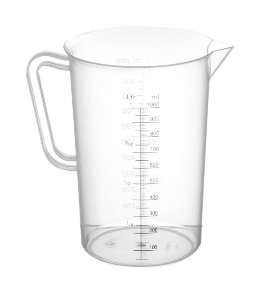 Hendi Messbecher, Polyproylen, 1 L, ØxH: 110x170 mm, 567203