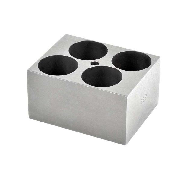 OHAUS Modulblock 4 x 35 mm Reagenzglas, für Blockheizgerät, 30400167