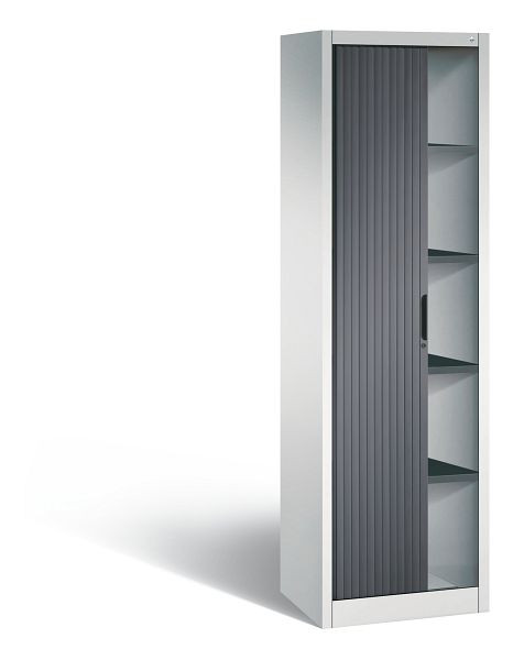 C+P Rollladenschrank Omnispace, H1980xB600xT420 mm, Grau/Schwarzgrau, 3200-00R S10048