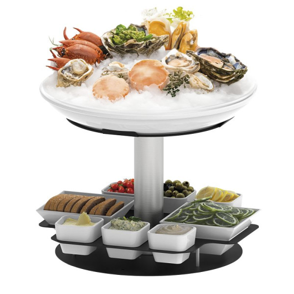 Casselin Drehbares Meeresfrüchte-Display 3 Fuly, CPFR3F