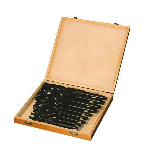 Holzmann Spiralbohrsatz 14,5-30mm MK2-MK3 / HSS / 9-teilig, SPSMK23