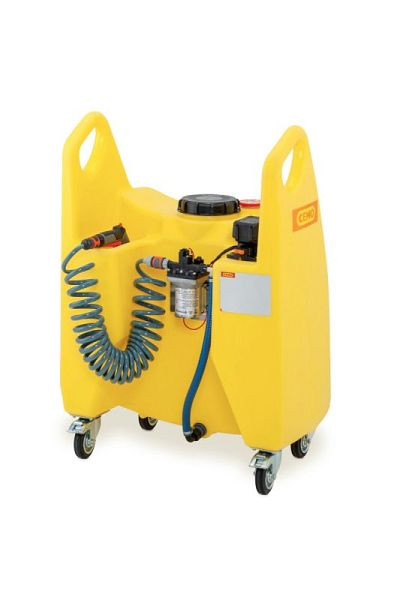 Cemo Transfer-Trolley Aqua 130 l, CAS Karkasse, mit Pumpe, ohne Akku und Ladegerät, 11674