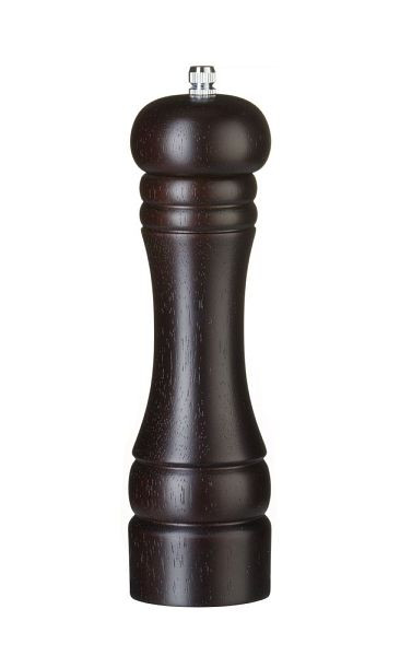 Hendi Salzmühle aus Holz, dunkel, ø57 x 215mm, Keramik, 469811